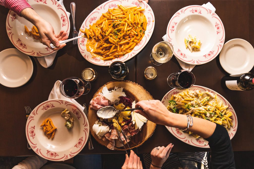 Romantic Italian Engagement Dinner